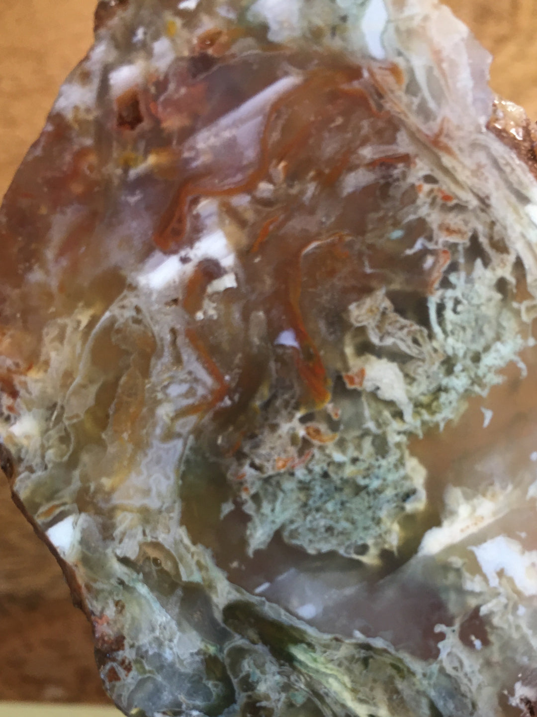 Graveyard Plume Agate